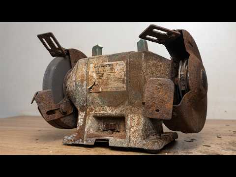 Broken Bench Grinder Restoration