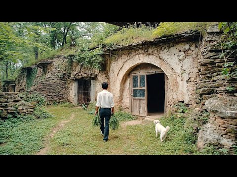 Completely Transform an Abandoned Cave in the Wilderness in 120 Days | From Start to Finish