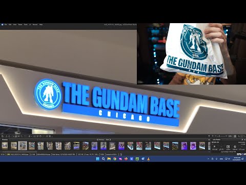 My visit to Gundam Base Chicago (with photos) and whatever else like building a kit.