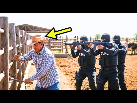 El Cártel Intentó Tomar Un Corral Grande — Cuando El Encargado Habló, Todos Se Congelaron