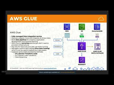 AWS Glue for ETL (Extract, Transform, Load) + S3, RDS and Redshift [FULL TUTORIAL]
