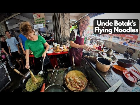 Uncle Botak’s Flying Noodles & Giant Prawns in KL – A Must Try