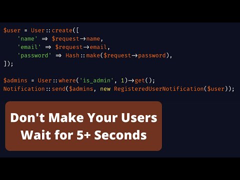Laravel Queues 101: Example with Sending Emails