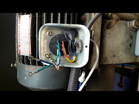 3상 모터 (5kw 미만) 를 가지고 'Y결선' 을 해볼게요.