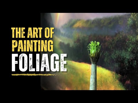 This is my FAVORITE brush for painting trees [DEMO]