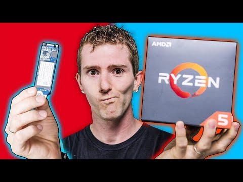 We Ran INTEL Optane on an AMD CPU!!