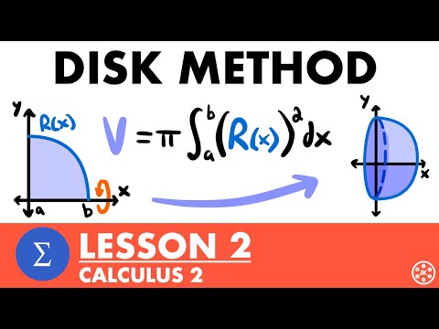 The Disk Method | Calculus 2 Lesson 2 - JK Math