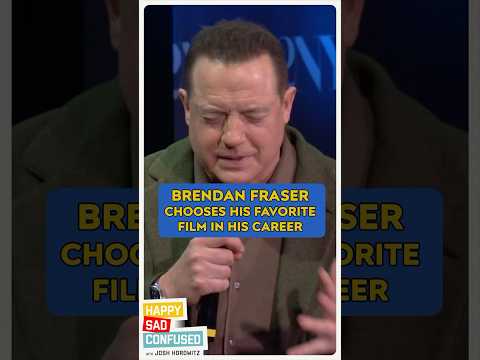 Brendan Fraser chooses the best movie of his career