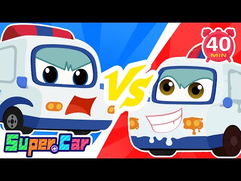 真假警車 | 警車🚔 | 辨真假遊戲 🕵️ | 幼兒故事 📖 | 汽車卡通 🚗  | 超級汽車