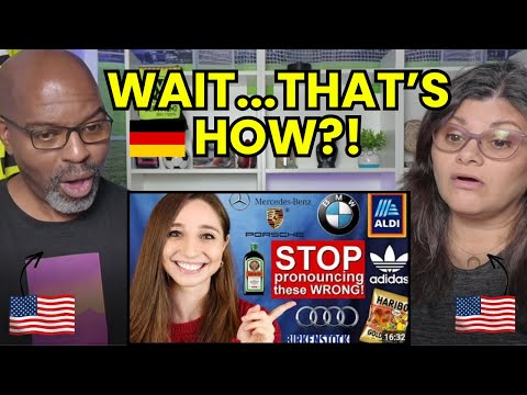 15 German Brand Names Everyone Gets Wrong | Americans React
