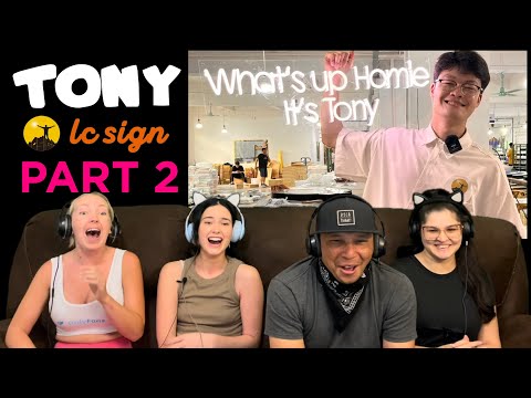 TONY From LC Sign Part 2 - The Most Viral Man On The Internet Right Now | Reaction!
