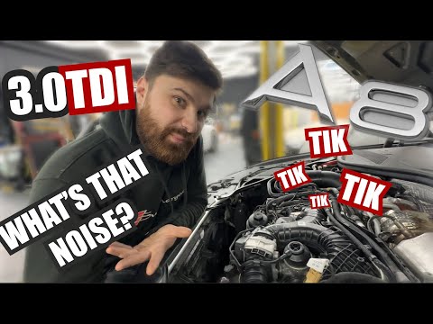 Audi A8 3.0TDI after 30K and 6 years, noisy engine ?We carried out inspection for warranty company