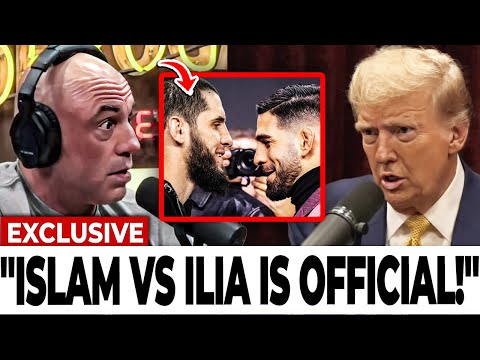 TRUMP ANNOUNCES to JOE ROGAN – “ILIA TOPURIA vs ISLAM MAKHACHEV IS OFFICIAL!”