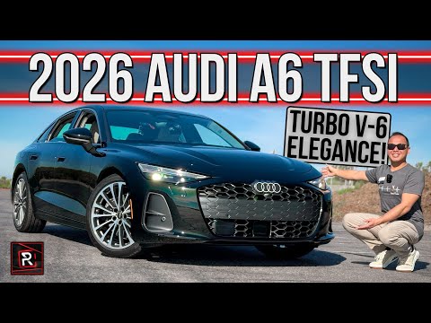 Gas Powered Elegance! – 2026 Audi A6 TFSI – The New Executive Luxury Sedan Benchmark?