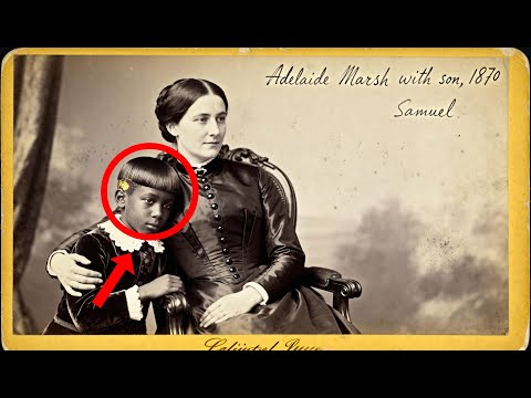 This 1870 Portrait of a Mother and Son Looks Tender Until You Notice the Boy’s Hair