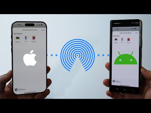 How To Transfer Any File Wirelessly Between iPhone, Android, Mac and PC (Universal AirDrop!)