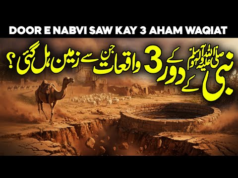 Hazoor Nabi SAW Ke Daur Ke 3 Eham Waqiat | Hazrat Muhammad SAW Ki Zindagi Urdu | Faysal Islamic