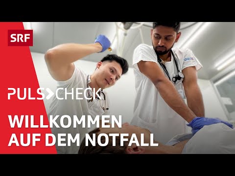 Ein Tag in der Notaufnahme: Wie stressig ist die Notfallstation wirklich? | Puls Check | SRF Wissen
