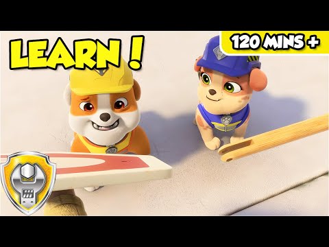 Mix Learns From Rubble! (Compilation) | Rubble - Paw Patrol | Cartoons for Kids