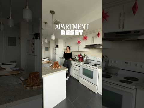 30 MIN apartment RESET (let’s stop procrastinating 😭) #organization #cleanwithme