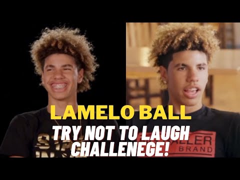 LAMELO BALL TRY NOT TO LAUGH CHALLENGE PT 2! LAMELO BALL FUNNIEST MOMENTS