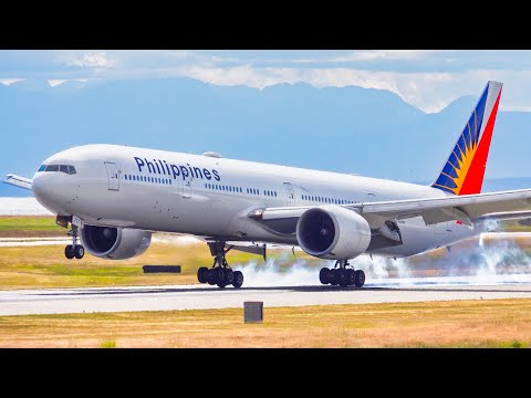 20 MINS LANDINGS & TAKEOFFS at YVR | 4K | Close Up Plane Spotting at Vancouver Airport (2023)
