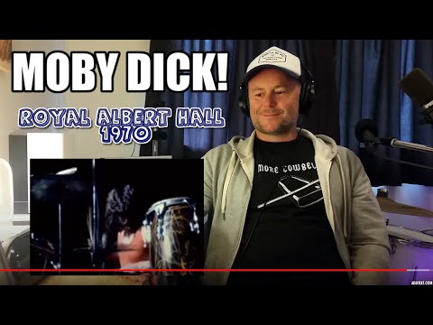 Drum Teacher Reacts: John Bonham 'MOBY DICK' - Led Zeppelin (Live At Royal Albert Hall 1970)