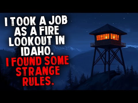 I Took a Job as a Fire Lookout in Idaho. My Boss Just Sent Me a Set of Terrifying Rules