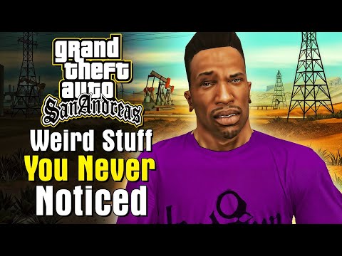 12 Minutes of Weird Things in GTA SA You Didn't Expect