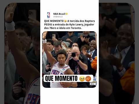 QUE MOMENTO, MEUS AMIGOS 🥹🏀 #nba