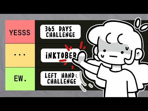 Roasting & Ranking All Art Challenges You've Attempted