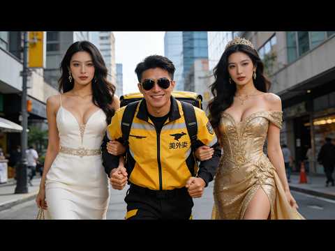 Poor delivery guy binds a system, beauties chase him, cheat life!