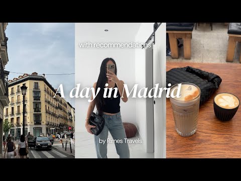 A day in Madrid (with a local): cafe, market and boutique recommendations + what’s in my bag :)