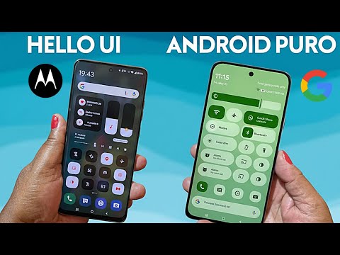 HELLO UI DA MOTOROLA VS ANDROID PURO NO GOOGLE PIXEL!