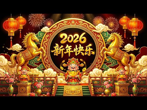 2026春节新年老歌大全🧧100首经典传统贺岁歌曲｜CNY Music・Happy New Year