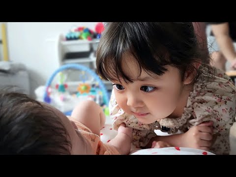 [Re-upload] For beloved Aunt, RUDA became a 'One-day Babysitter'. 🍼