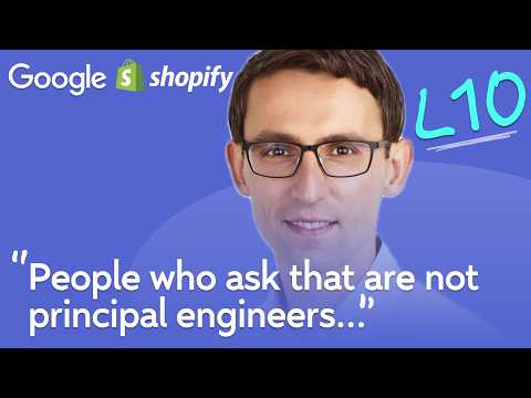 Shopify Distinguished Eng (L10) on Principal+ Engineering, Career Story, Regrets