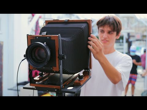 Shooting 8x10 Polaroid Portraits of Strangers