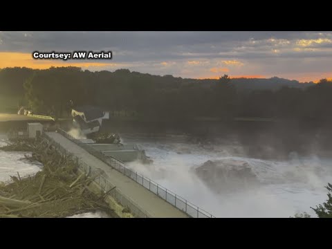 Rapidan home collapse, credit AW Aerial