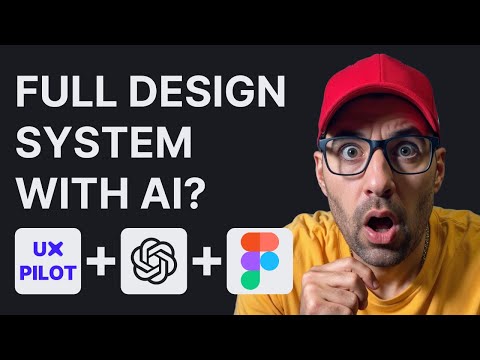 AI Built My Design System (with Figma + ChatGPT + UX Pilot)