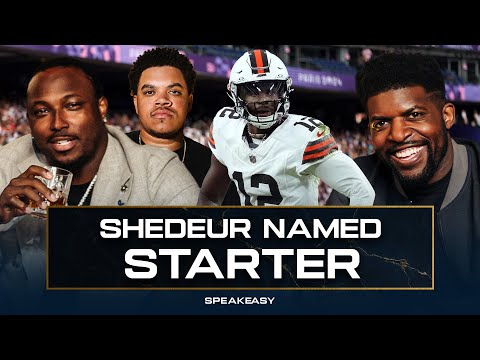 Shedeur Sanders named the STARTER! | Acho and Shady REACT