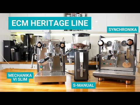 ECM Heritage Line Review: Mechanika Slim vs. Synchronika & S-Manual 64 Grinder