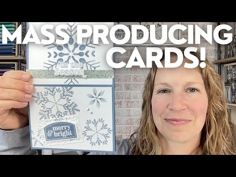 9 Cards In 25 Minutes & Tips For Mass Producing Cards!