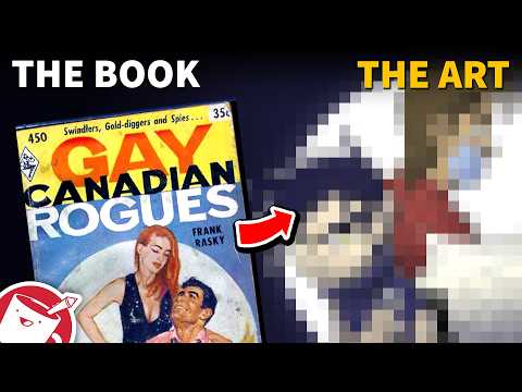 Drawing Old Romance Novels Based ONLY on Their Hilarious Titles