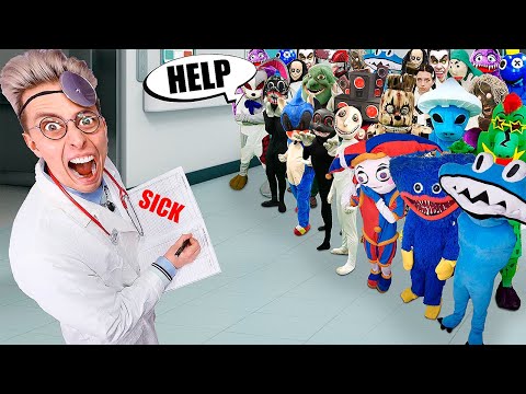 OPENED A HOSPITAL FOR ALL MONSTERS