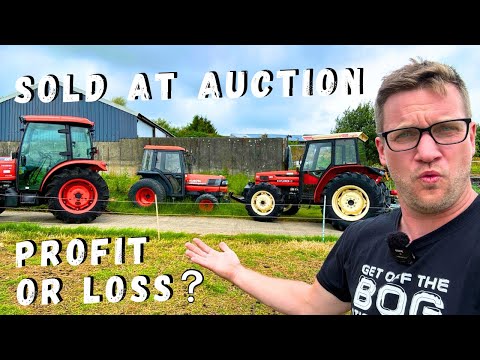 I Sold 13 Tractors and Machines on an Online Auction - How Much did they Make?