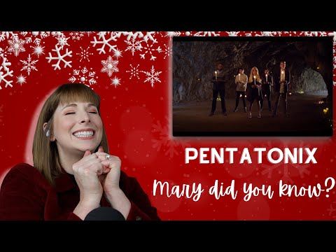 Danielle Marie Reacts to Pentatonix-"Mary did you know?" DAY 1: Fa-la-la-idays