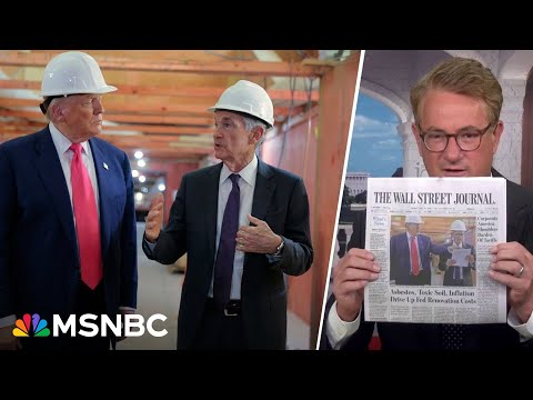 'Hall of Fame' moment: Joe reacts to Trump getting fact-checked by Fed Chair