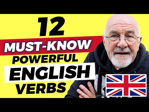 WHY These 12 English Verbs Are ESSENTIAL for Any Language Learner? | Vocabulary English Lesson