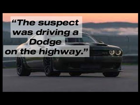 The suspect was driving a Dodge on the highway #dodge #police #dashcam 